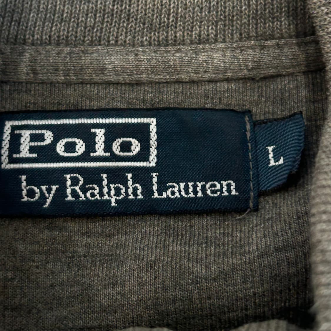 Polo 폴로 그린 포니 그레이 반집업 니트  상품이미지6