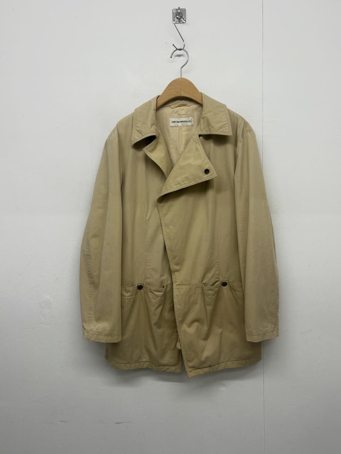 Emporio Armani 엠포리오 아르마니 코튼 코트 자켓 상품이미지1