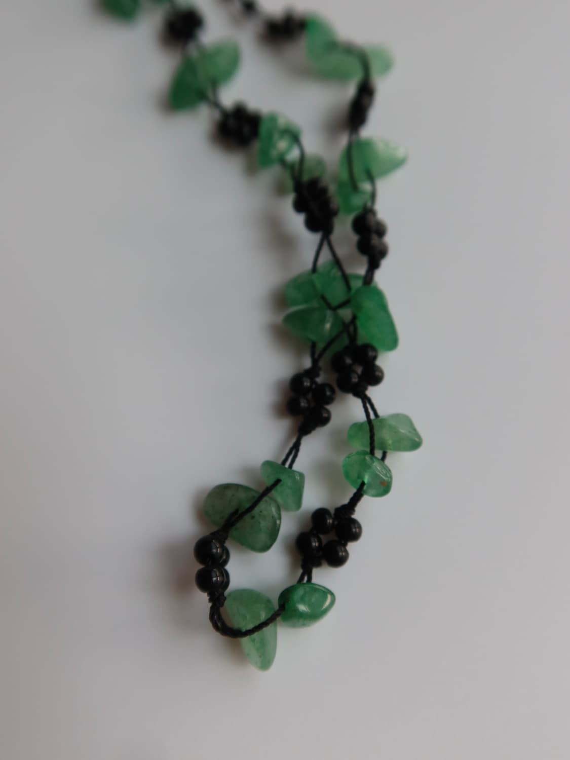 green stone necklace 상품이미지4