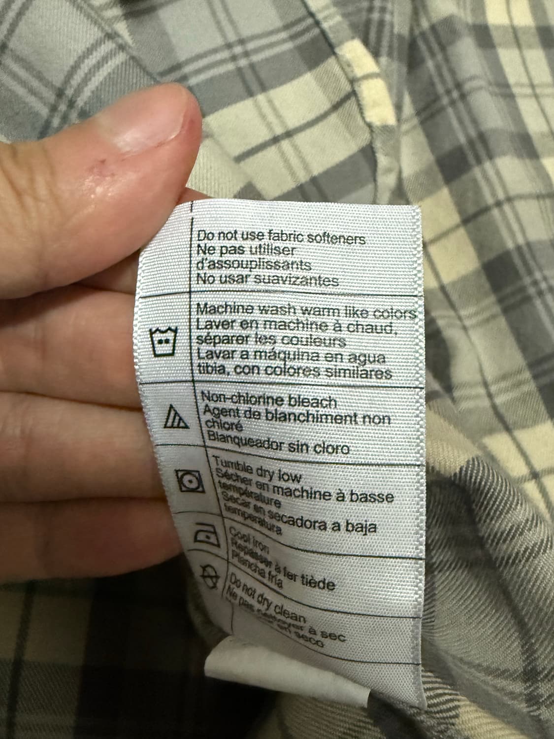 칼하트 플란넬 셔츠 L(표기) 상품이미지5