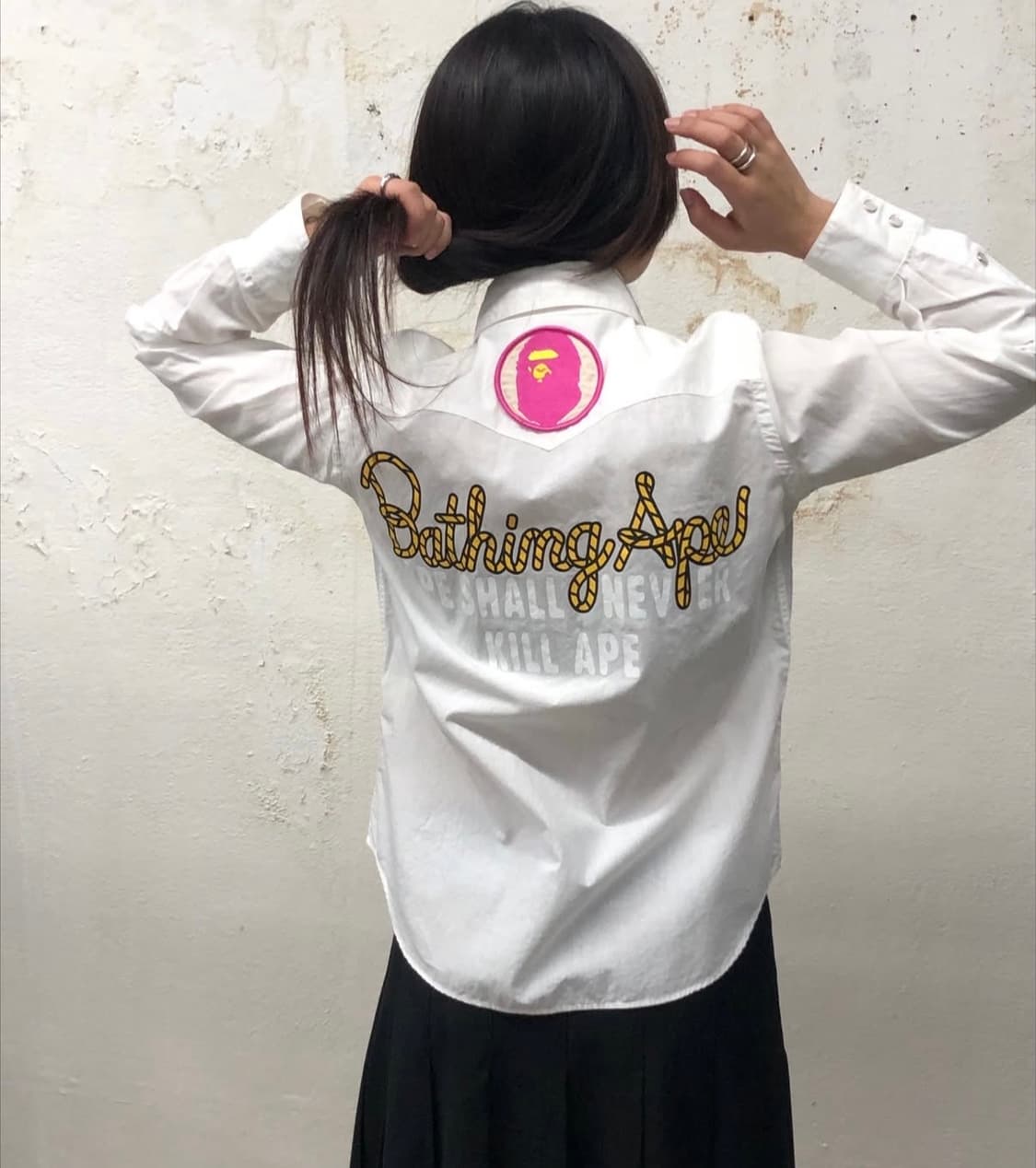 베이프 웨스턴 셔츠 상품이미지1