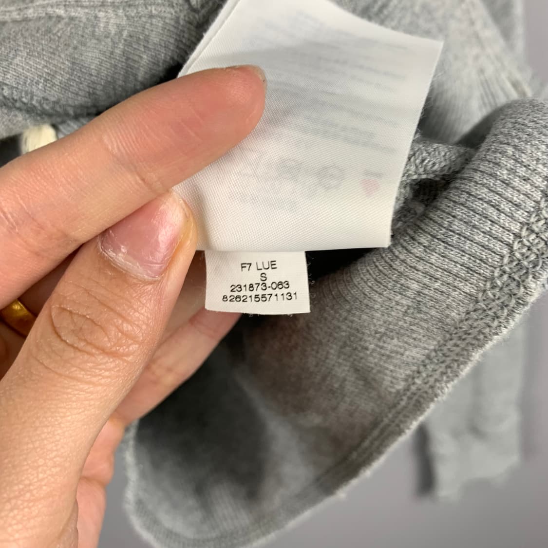 나이키 00s 그레이 딱붙 후드집업  상품이미지5