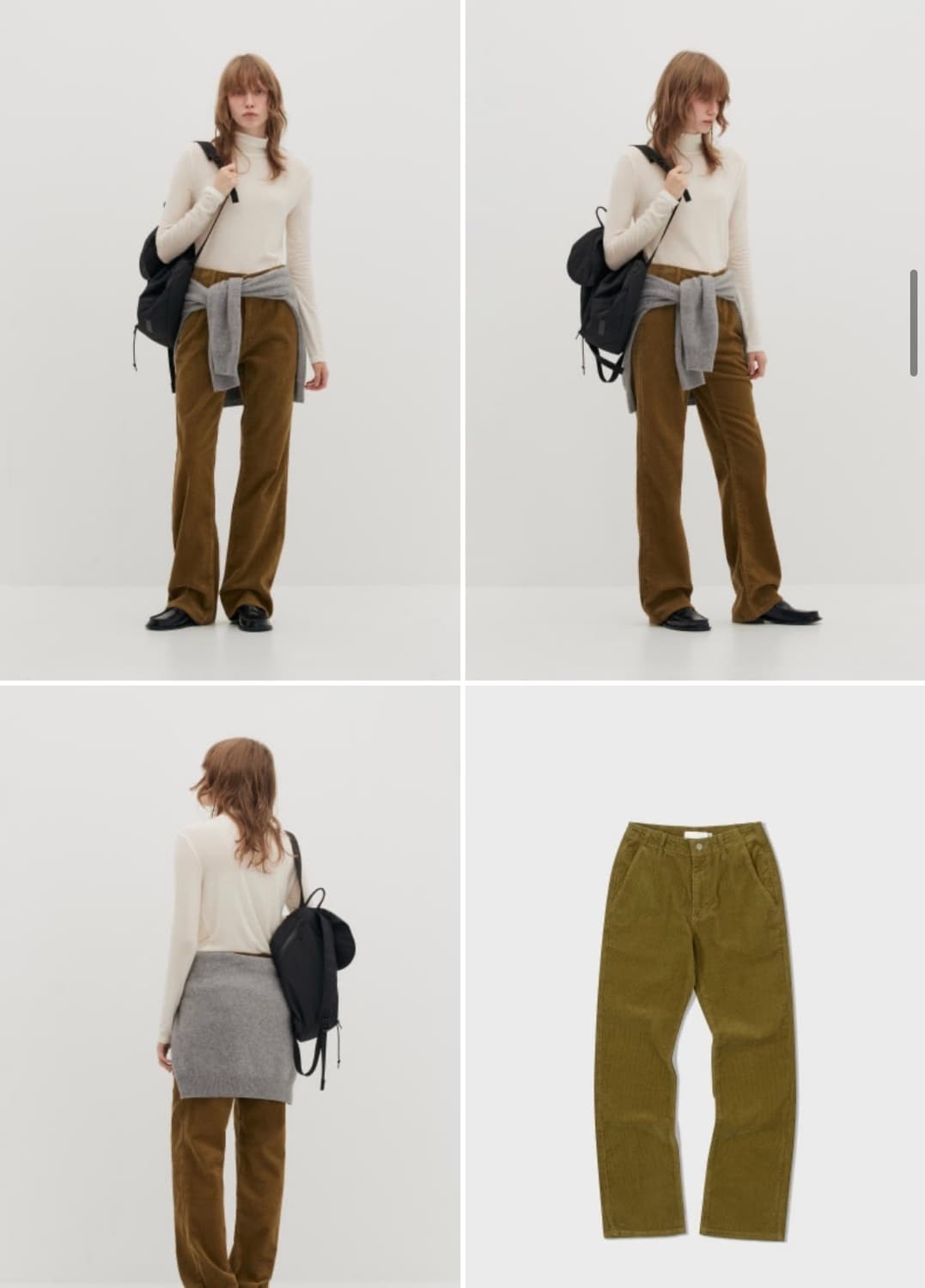 [새상품]로우클래식 코듀로이 팬츠 상품이미지1