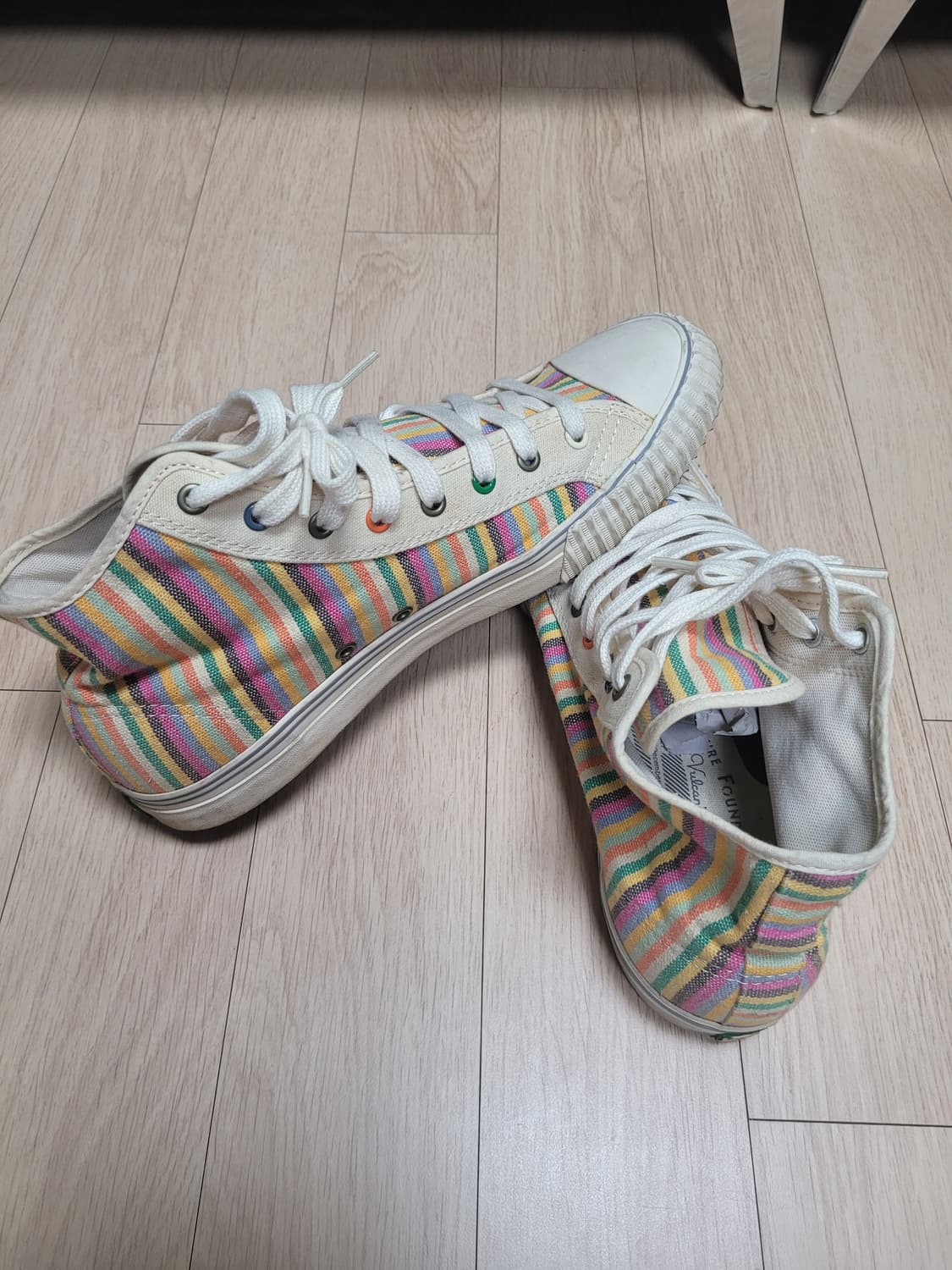 PF Flyers 남자 스니커 하이 280 레인보우 상품이미지5