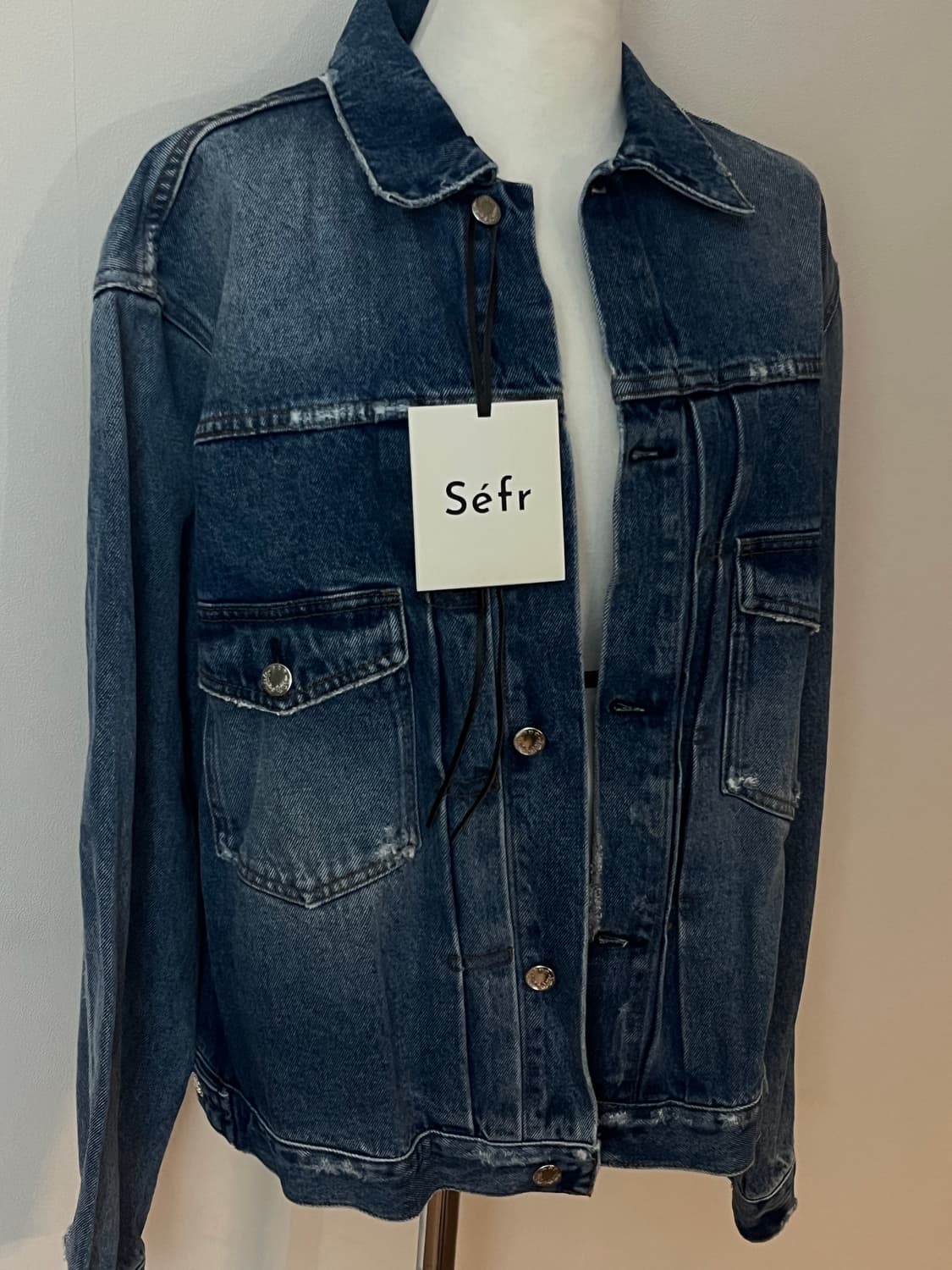 Sefr ELU 데님자켓 L size (미착용) 상품이미지2