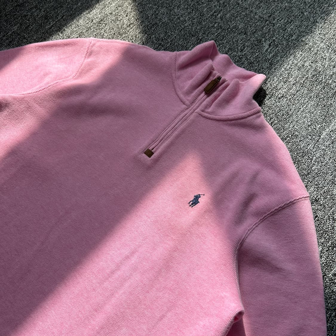 폴로 랄프로렌 핑크 하프집업 니트 상품이미지4