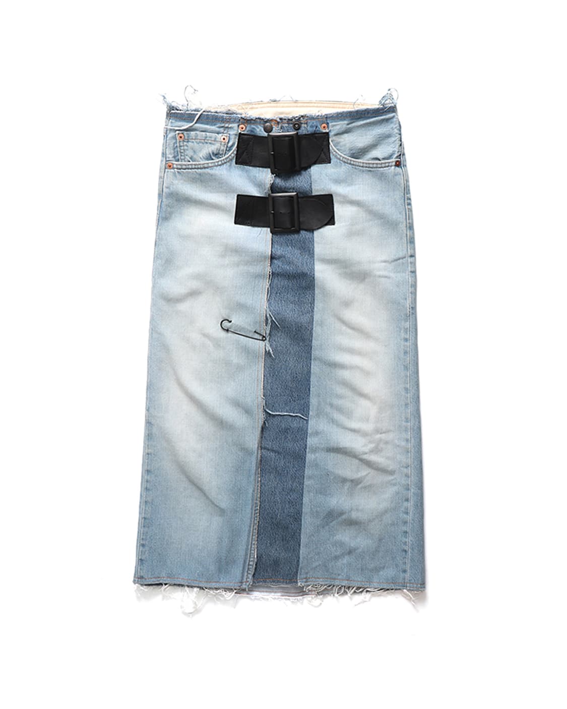 Rebuild by Needles Remake Denim Skirt 상품이미지1