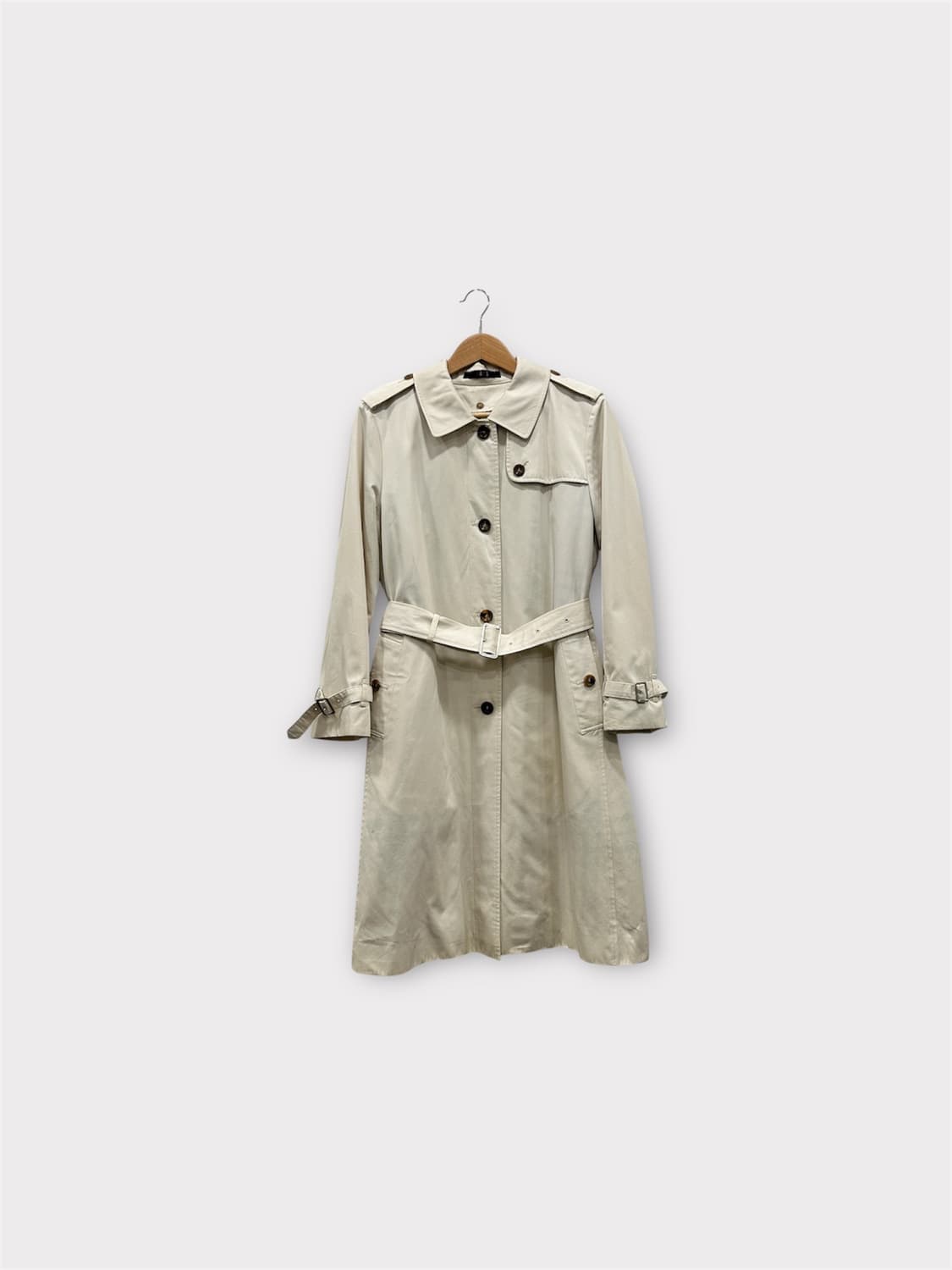 닥스 내피 탈부착 연베이지 트렌치코트 여성 M사이즈 상품이미지1