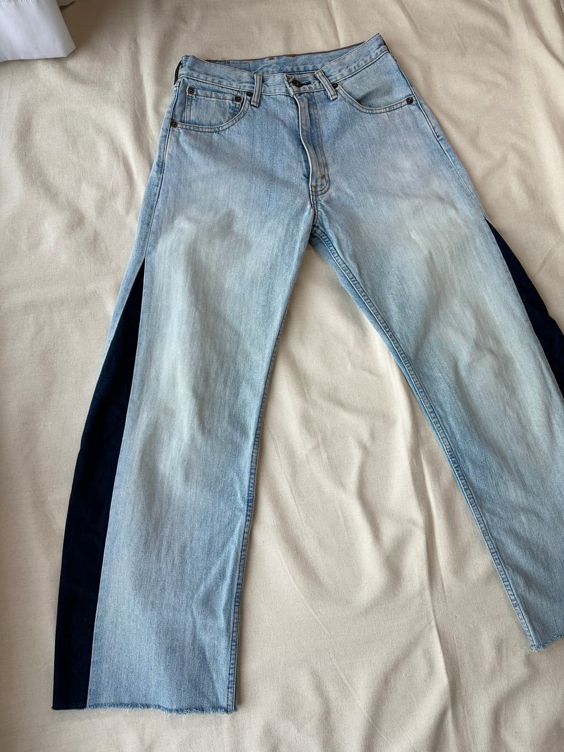 리바이스 503 사이드 패널 플레어 데님팬츠 30 made in Japa 상품이미지3