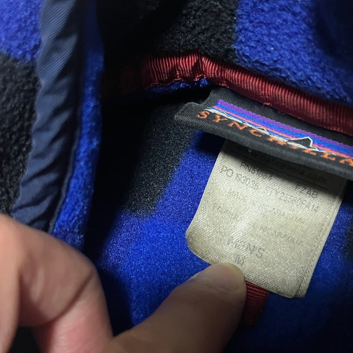 파타고니아 버팔로 체크 신칠라 스냅티 M 상품이미지4