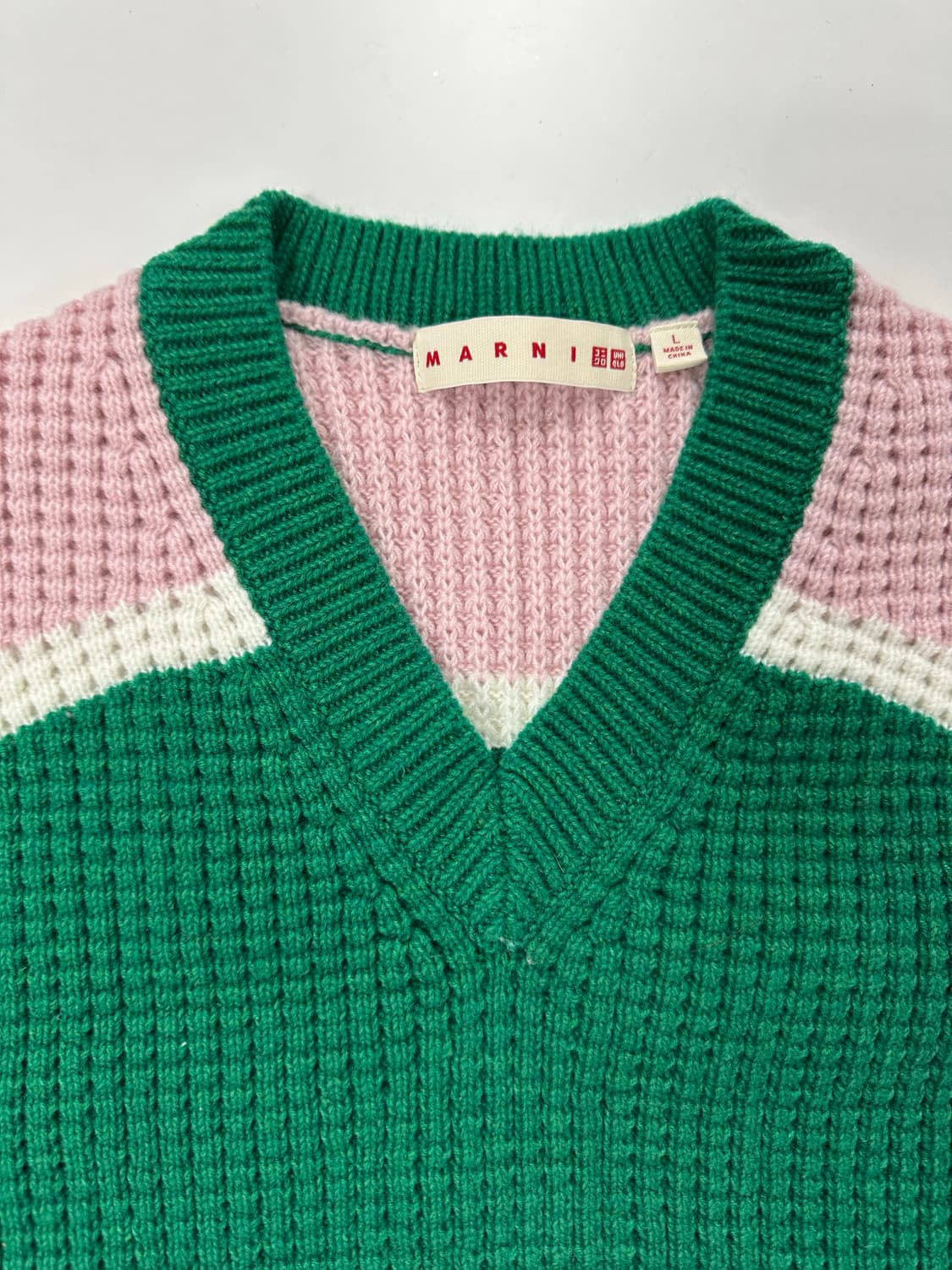 마르니x유니클로 니트 베스트 상품이미지3