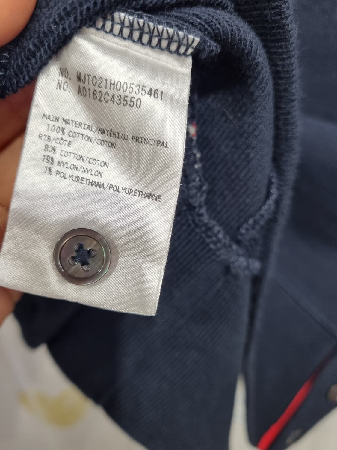 정품) 톰브라운 사선완장 스웨트 셔츠  상품이미지7