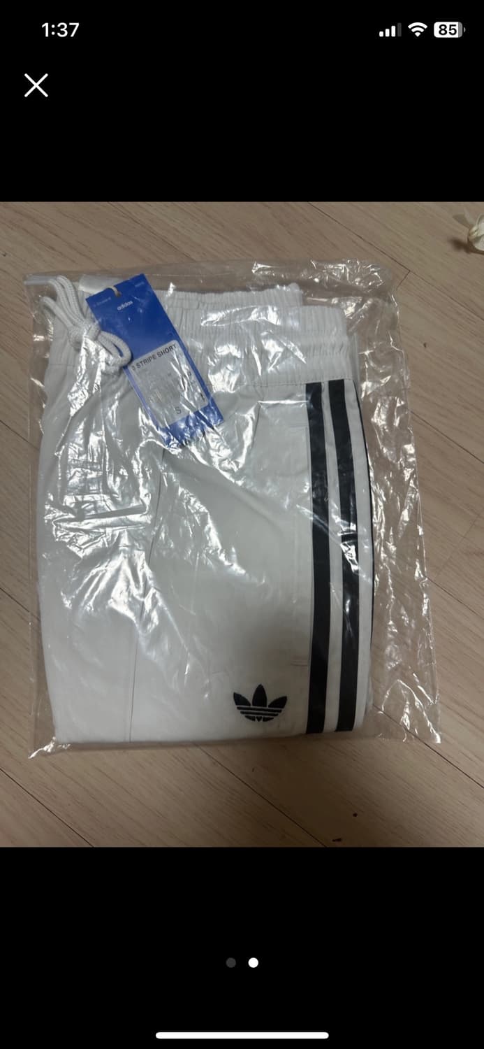 아디다스 레이스 쇼츠 화이트 KR 새상품 S 상품이미지2
