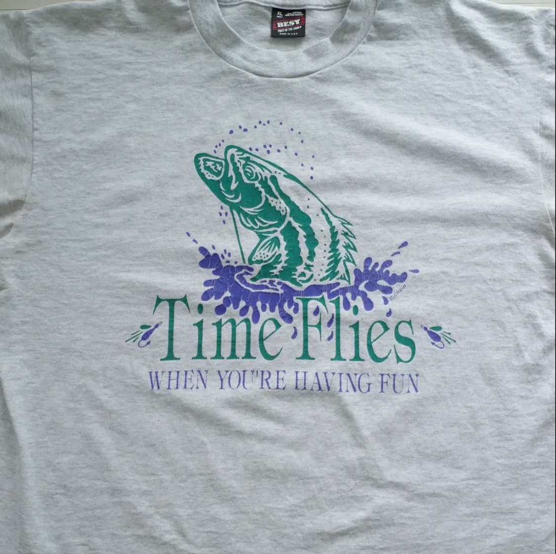 90s 프룻오브더룸 MADE IN USA 싱글스티치 티셔츠 상품이미지1