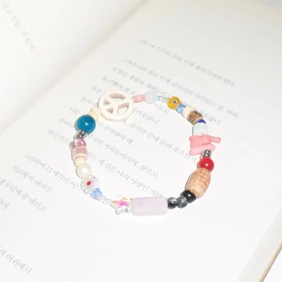 빈티지 원석•비즈 팔찌 상품이미지2