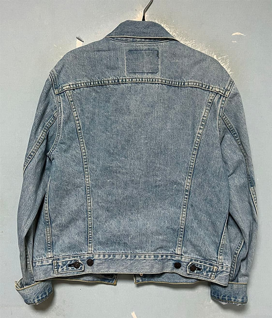 90s 리바이스 제팬 71557 빅E 3rd 트러커 M 95 38사이즈 상품이미지2