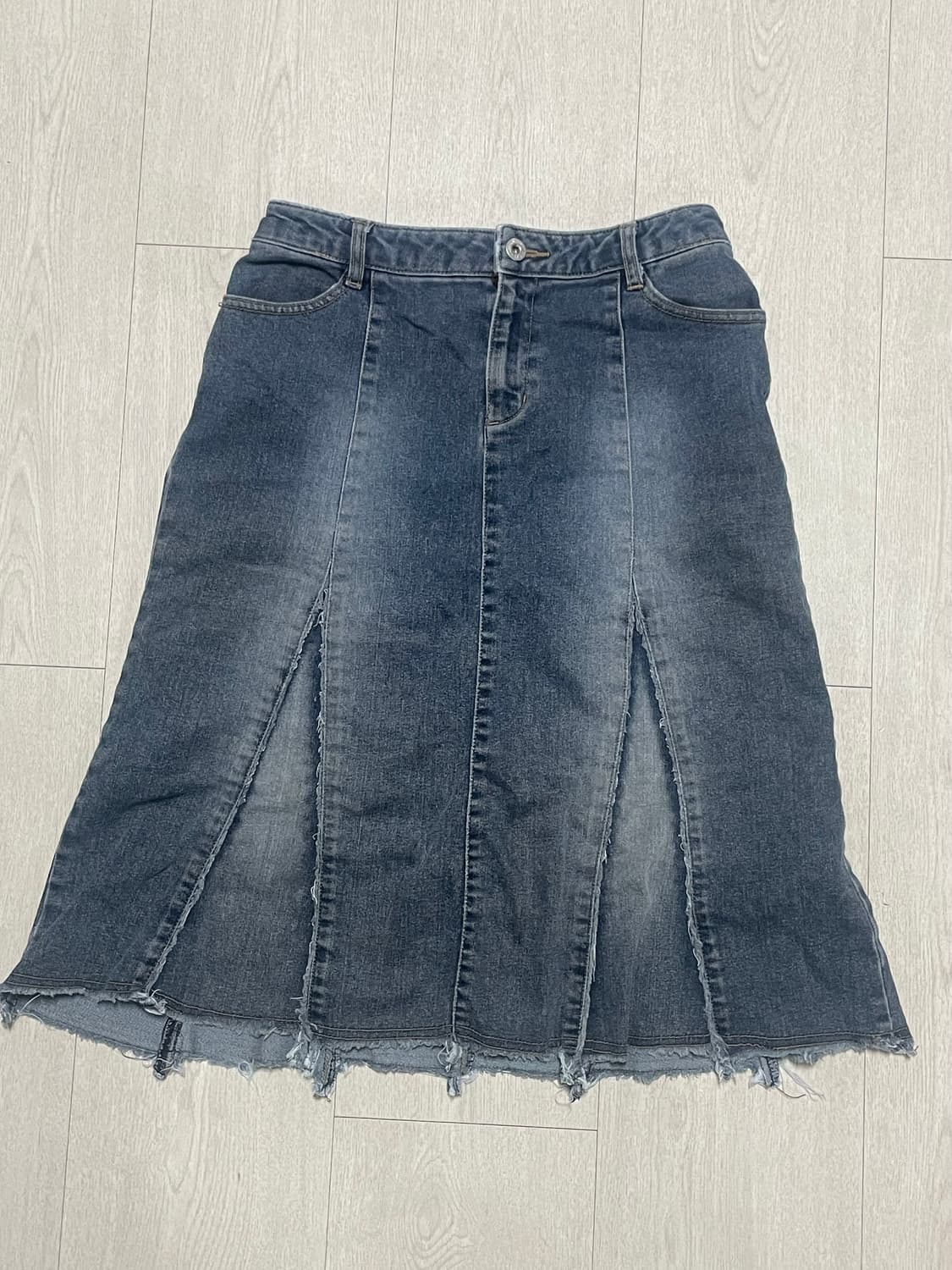 빈티지 데님스커트 청치마 상품이미지1