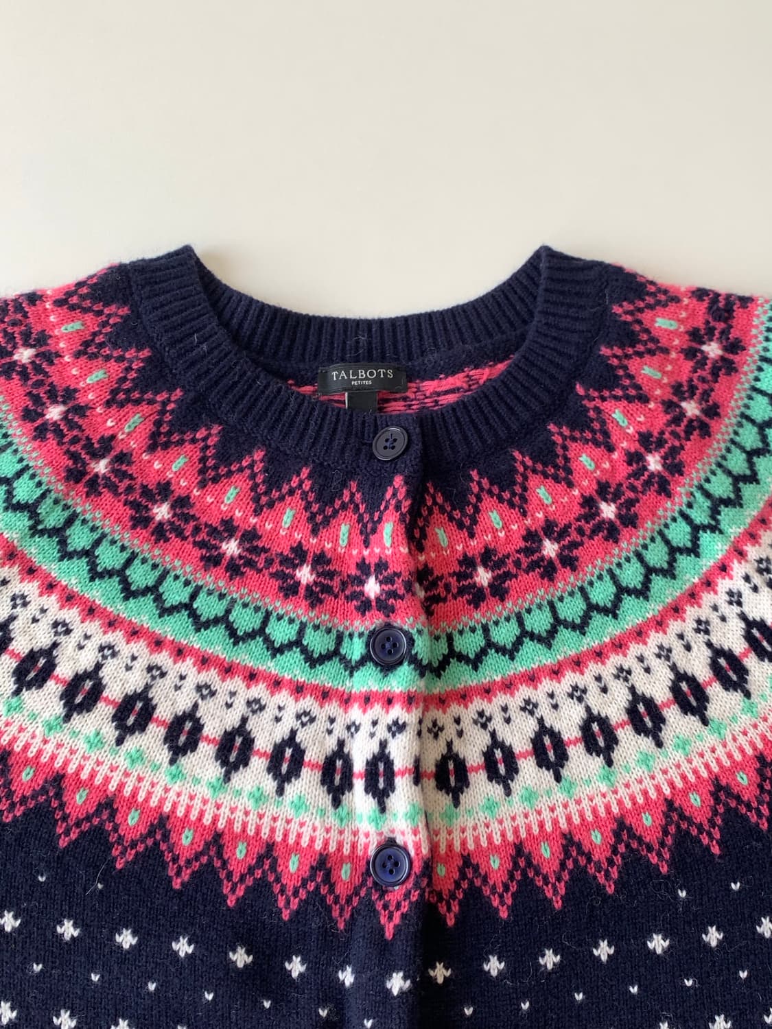 talbots 노르딕 가디건 상품이미지1