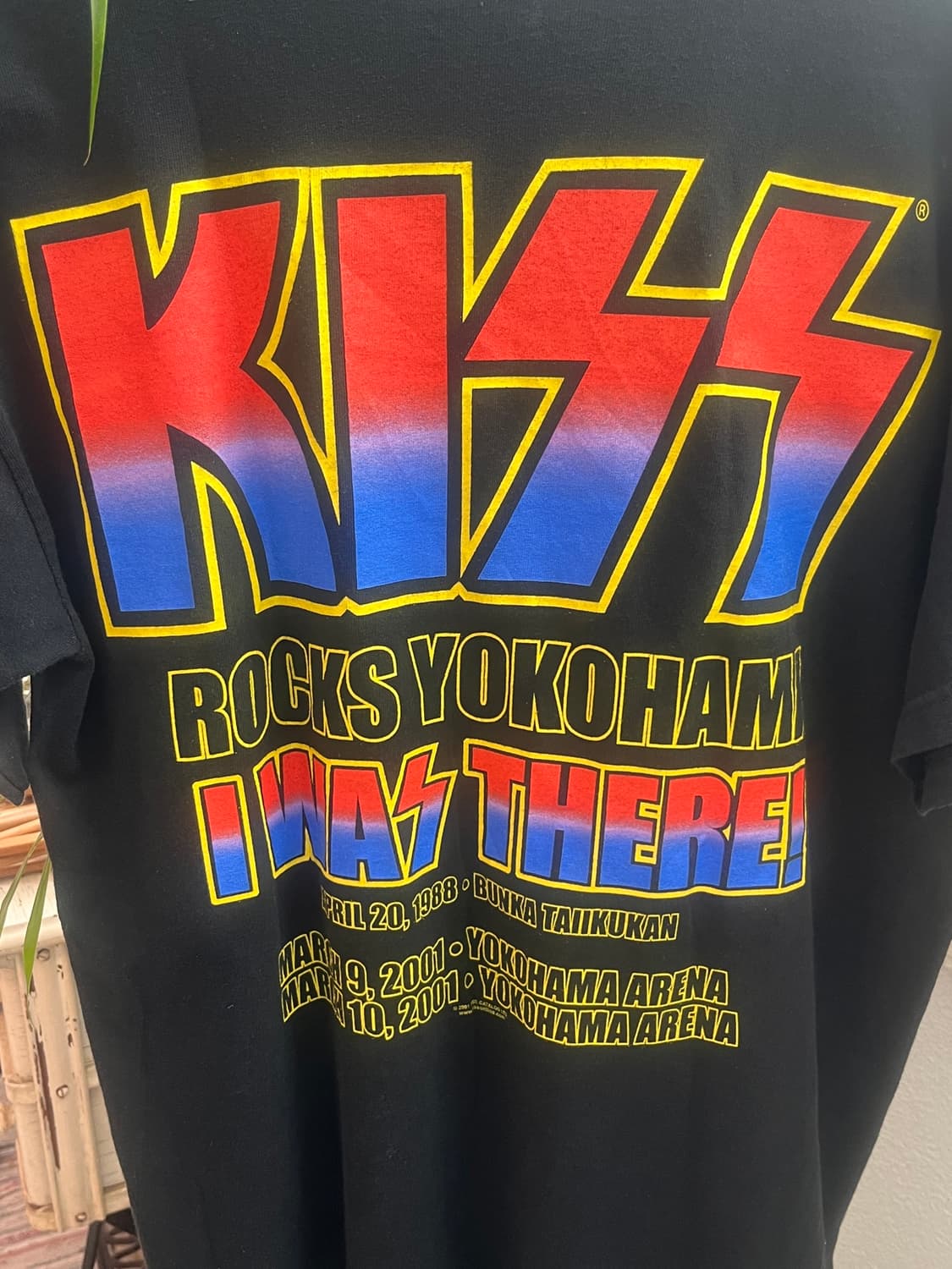 00s Anvil Kiss 투어 밴드티 상품이미지4