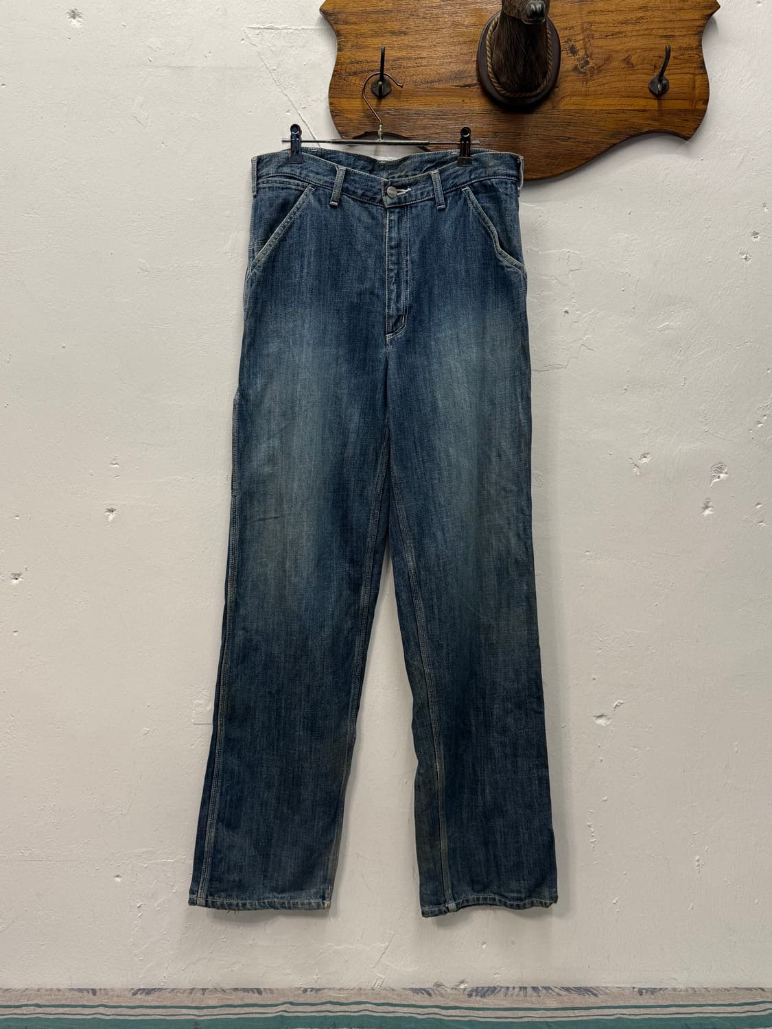 Carhartt Relaxed Denim Carpenter Pants 상품이미지5