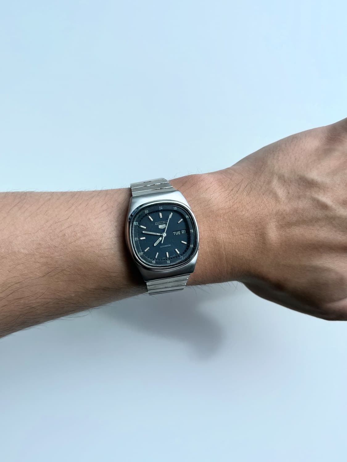 80s Seiko5 Autmatic Vintage Metal Watch 상품이미지6