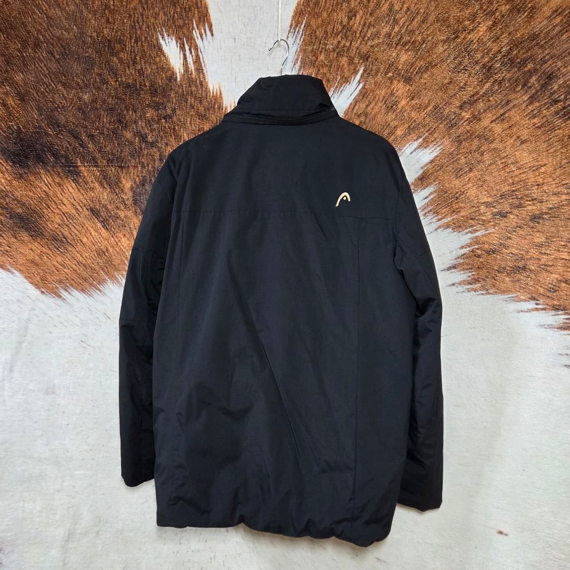 헤드 빈티지 블랙 패딩 점퍼 상품이미지5