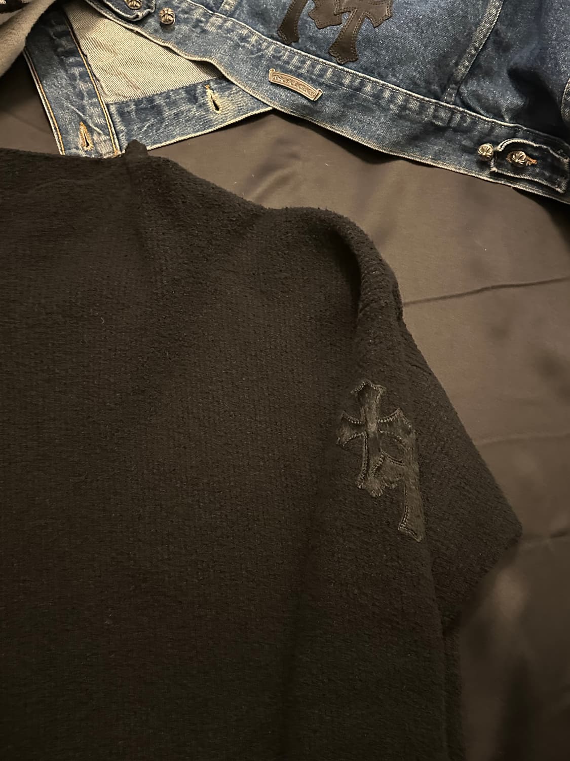 크롬하츠 송치 패치 스웨터/니트 상품이미지4