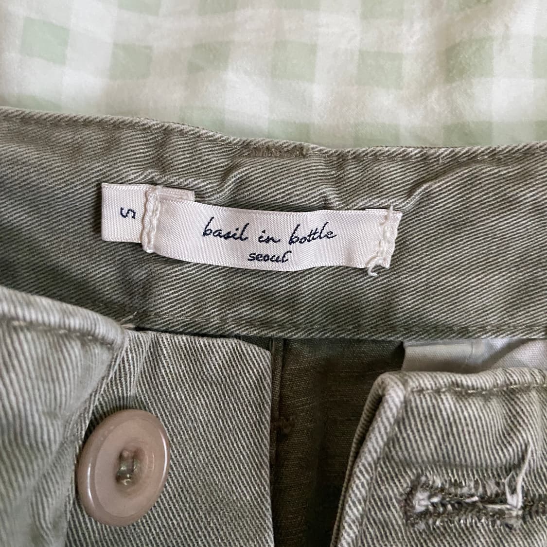 바질인보틀 카고팬츠 상품이미지3