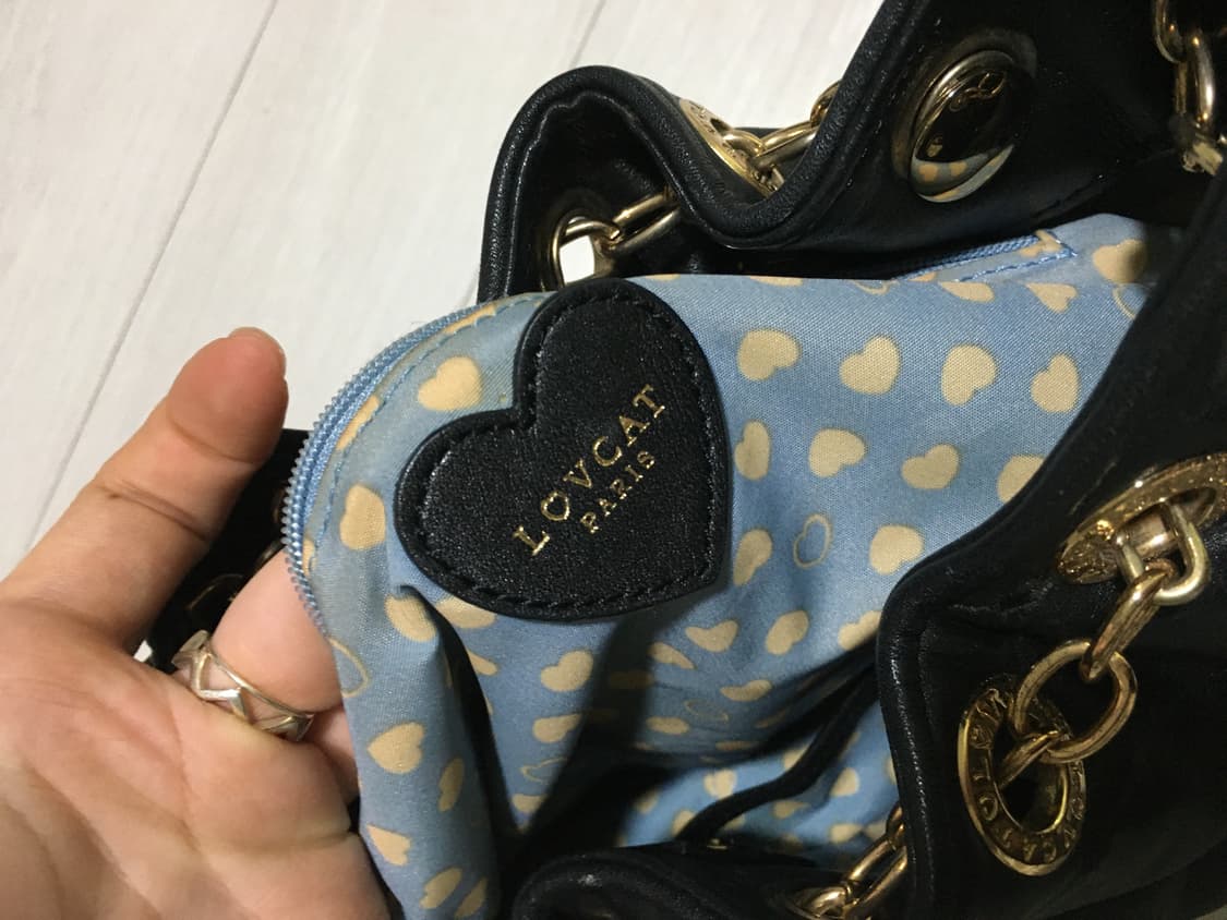 러브캣 퀄팅 체인 숄더백(정품100%) 상품이미지6