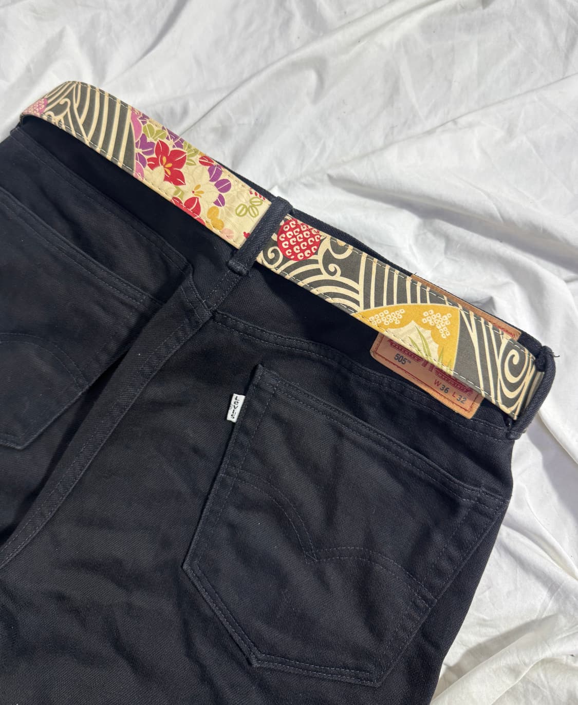 빈티지 오리엔탈 레더 벨트 상품이미지2