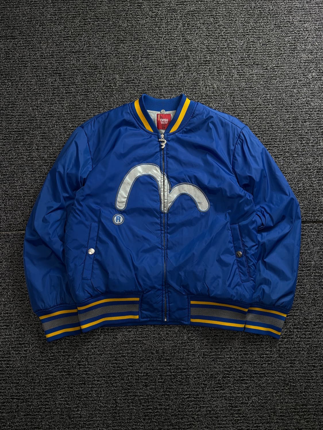 에비수 올드스쿨 빅로고 바시티 자켓 1656 상품이미지2