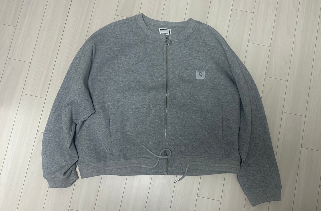 25FW 우영미 스웻집업 그레이 52(국내 단종, 동일사이즈 유일매물) 상품이미지1