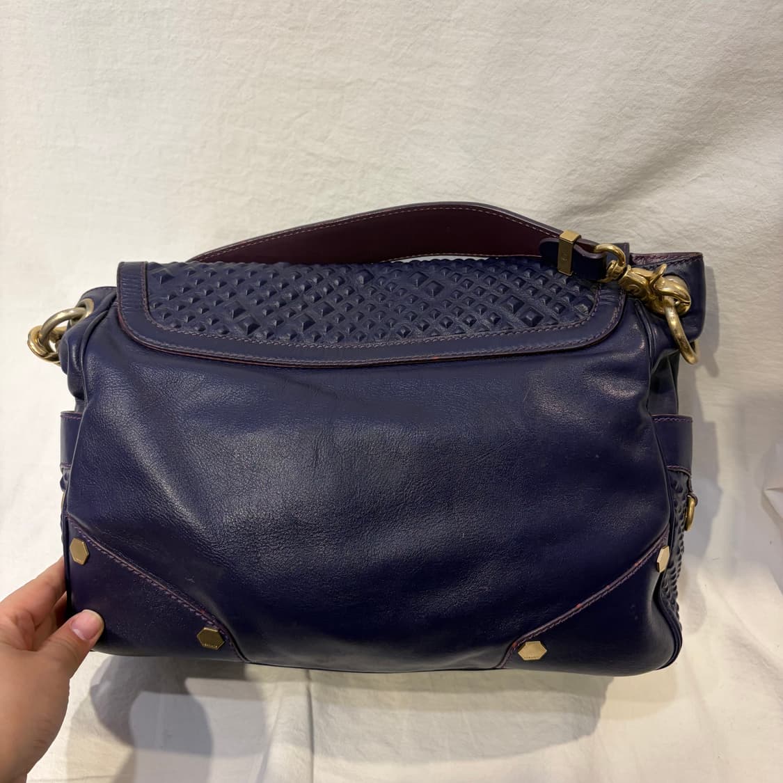 베르사체 메두사 엠보싱 숄더백 가방 상품이미지6