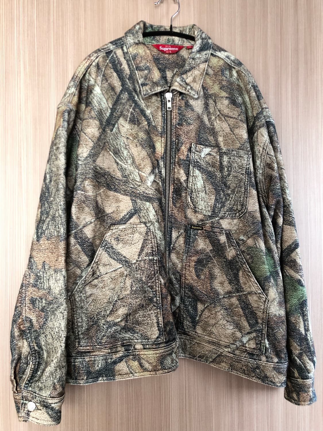 슈프림 몰스킨 리얼트리 자켓 L 상품이미지1