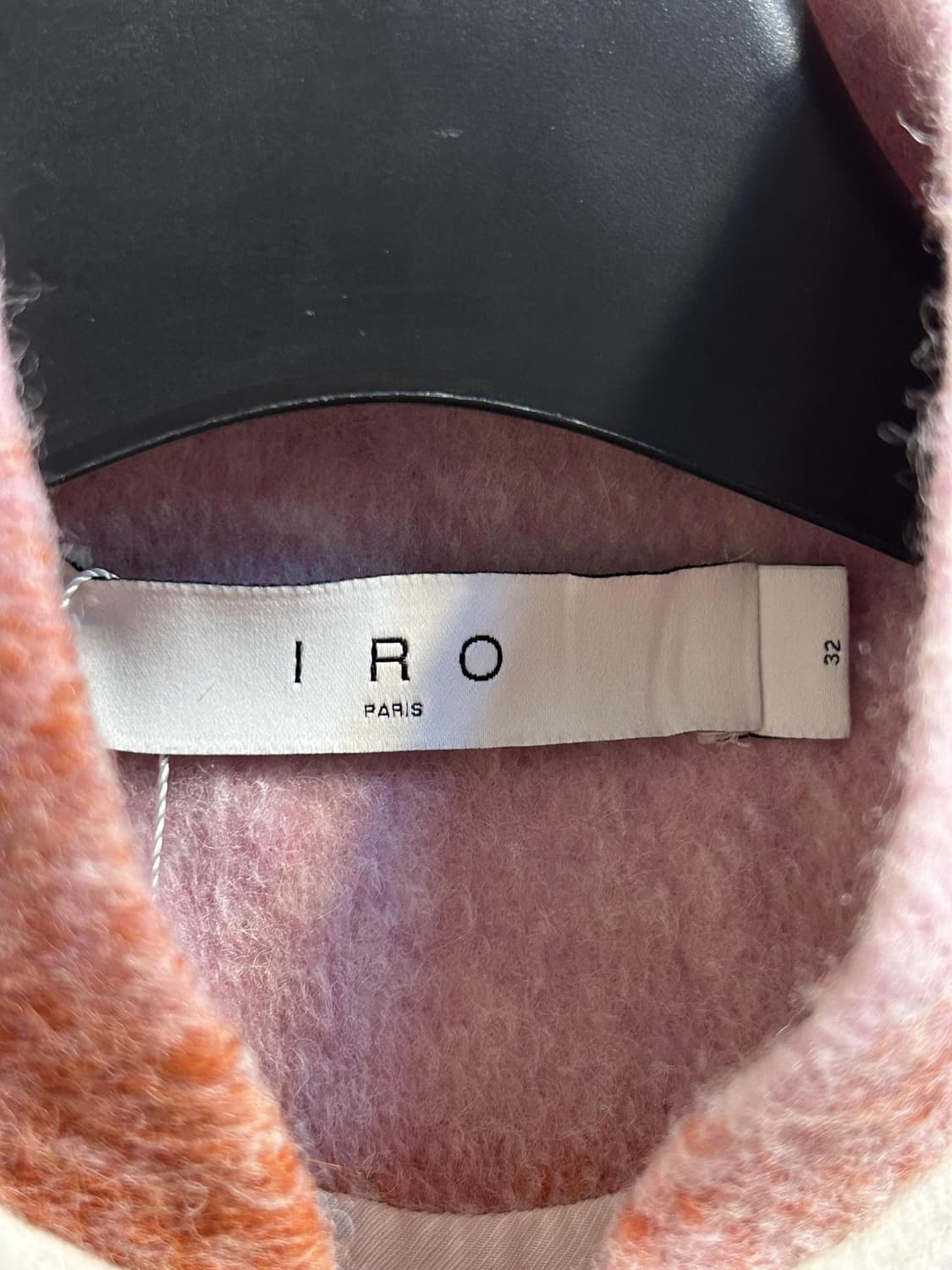 이로 파리 체크 울 블루종 자켓 상품이미지6