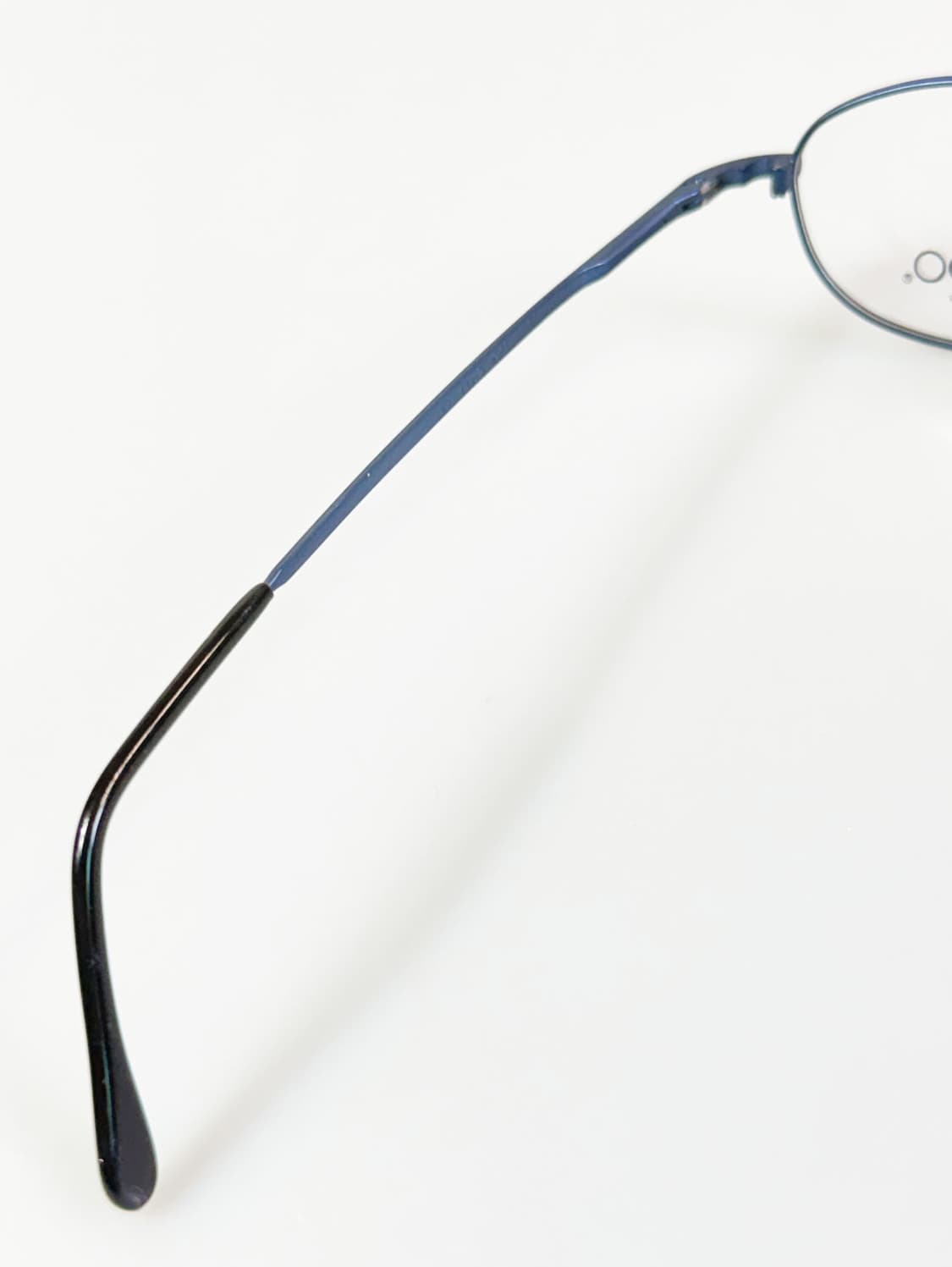 90s KALEIDO 슬림 오벌 블루 메탈 빈티지 안경 상품이미지7