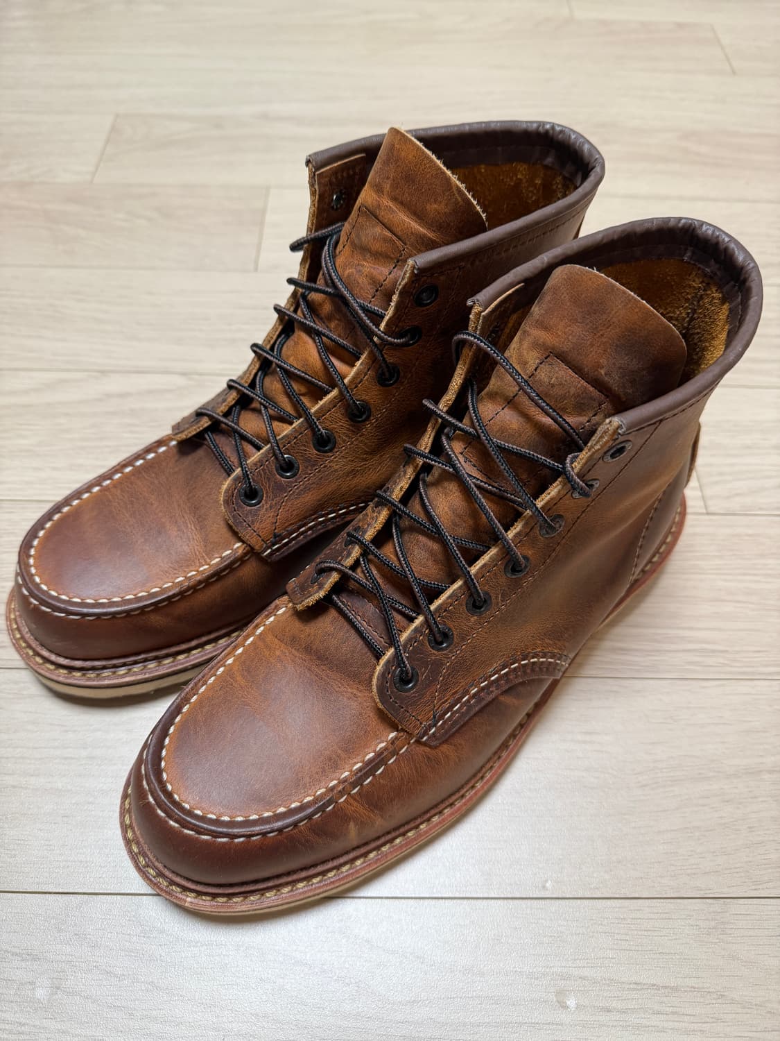 레드윙 목토 1907 카퍼 러프앤터프 상품이미지2