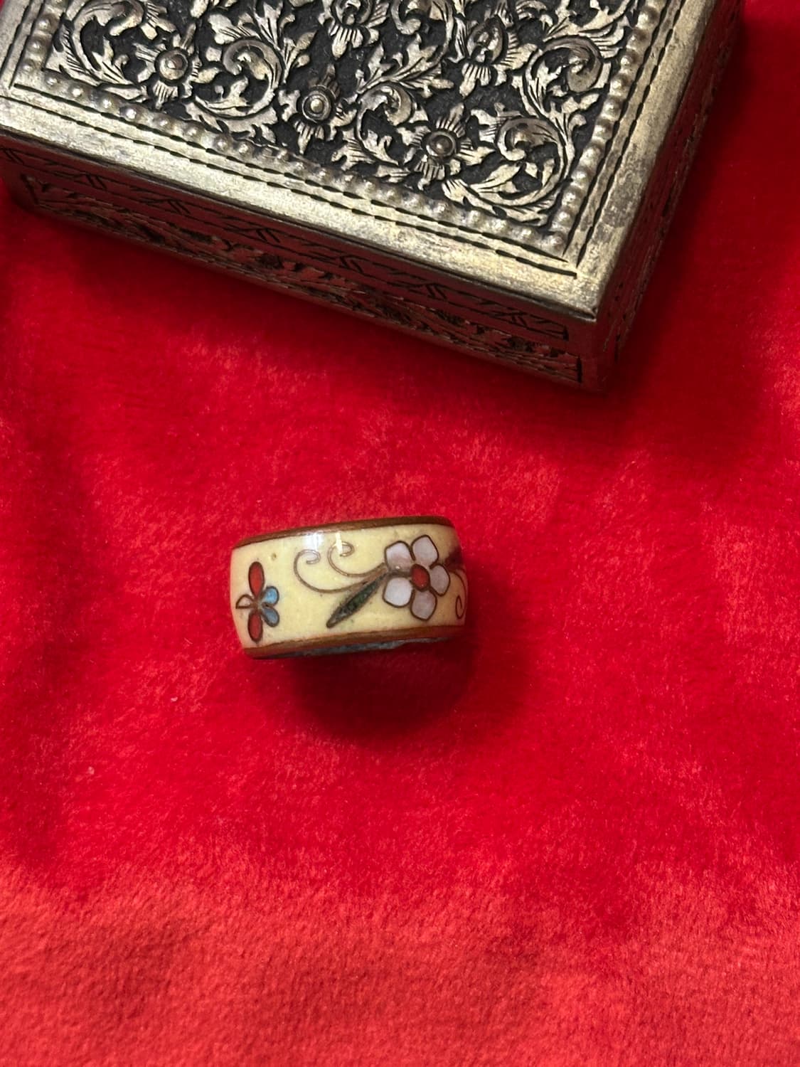 Vintage 七寶 ring 빈티지 칠보 반지 상품이미지3