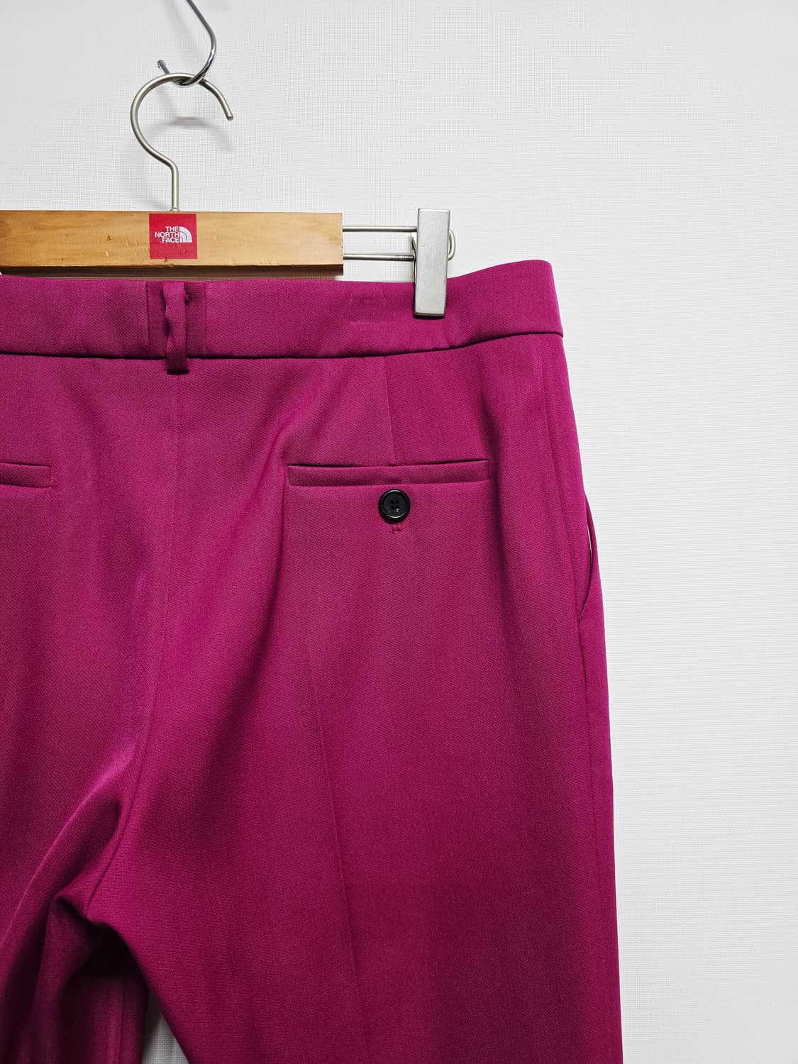 미샤 자주색 롤업 와이드 팬츠 상품이미지5