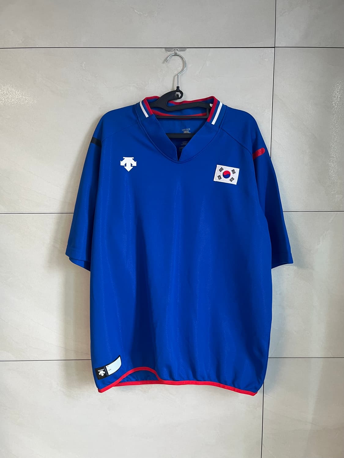 데상트 팀코리아 대한민국 국대 야구 유니폼 (L size)  상품이미지1
