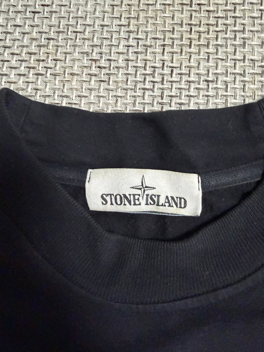 백화점구매 스톤아일랜드 맨투맨 블랙 M 상품이미지2