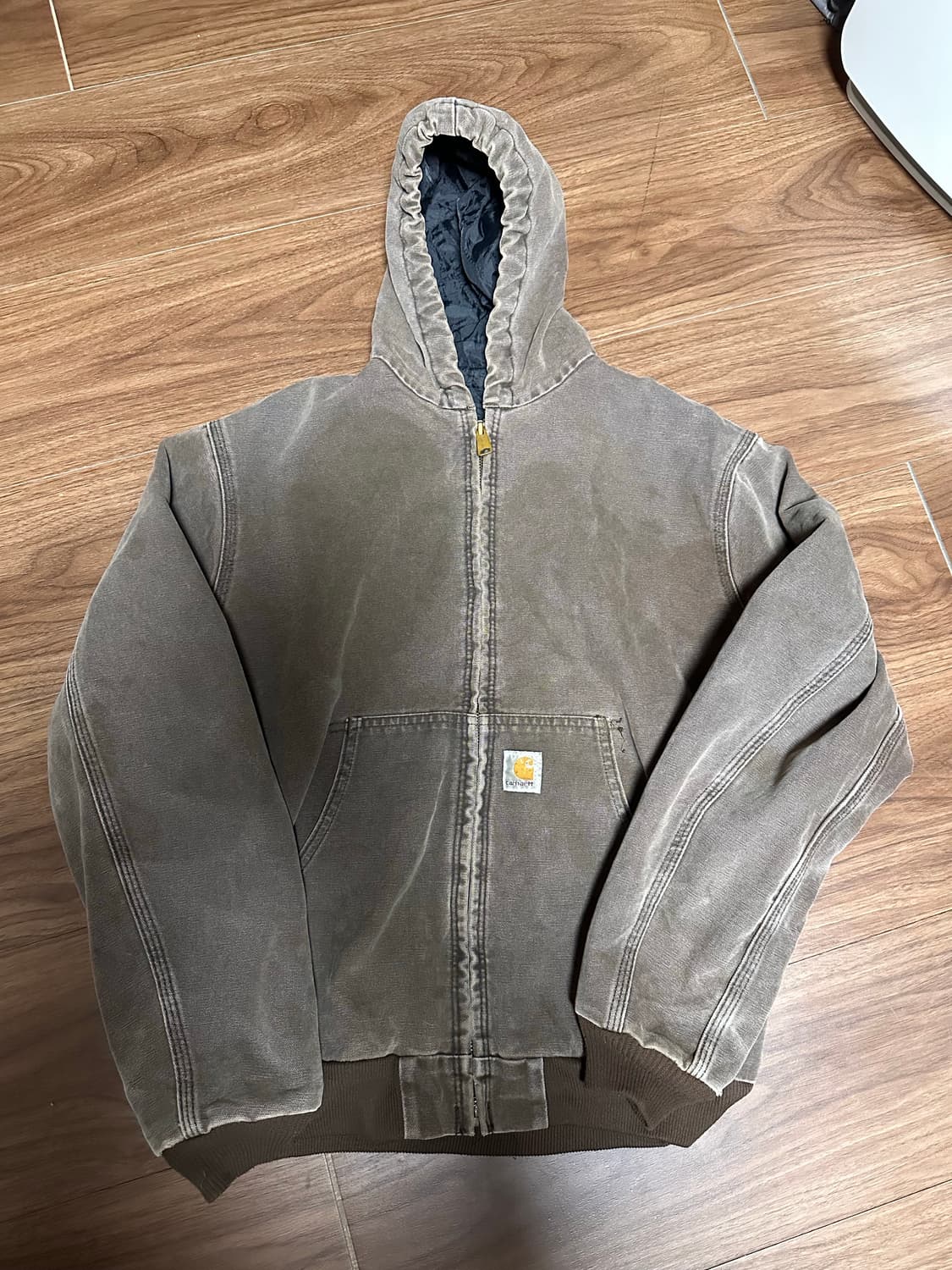 빈티지 칼하트 후드집업 상품이미지1