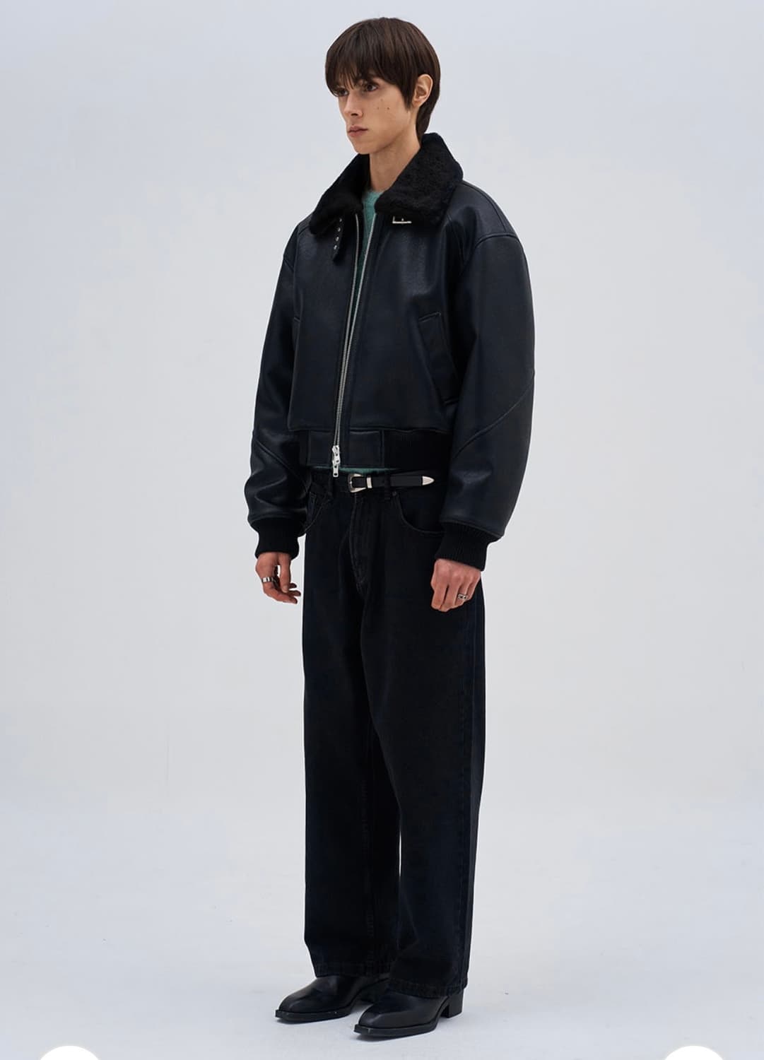 (새상품) 도프제이슨 크리즈 빈티지 무톤 무스탕  상품이미지5