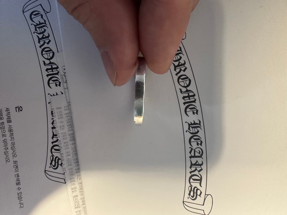 크롬하츠 플레인 스페이서링 3mm 상품이미지5