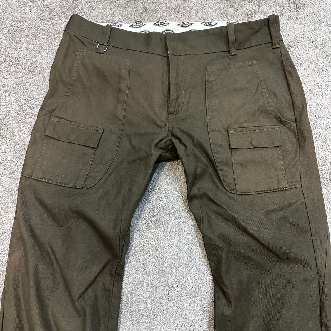 디키즈 밀리터리 카고 플레어 팬츠L 상품이미지3