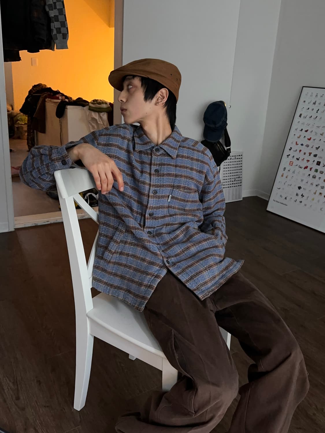 Beverly Hills Polo Club 체크 셔츠 자켓 상품이미지3