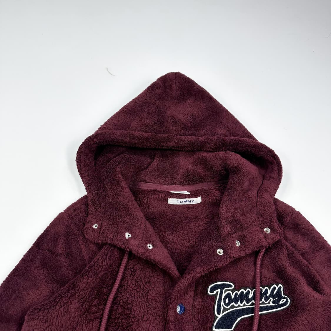 챔피온 재팬 여성 후디 플리스 자켓 후리스 버건디 여성S 상품이미지2