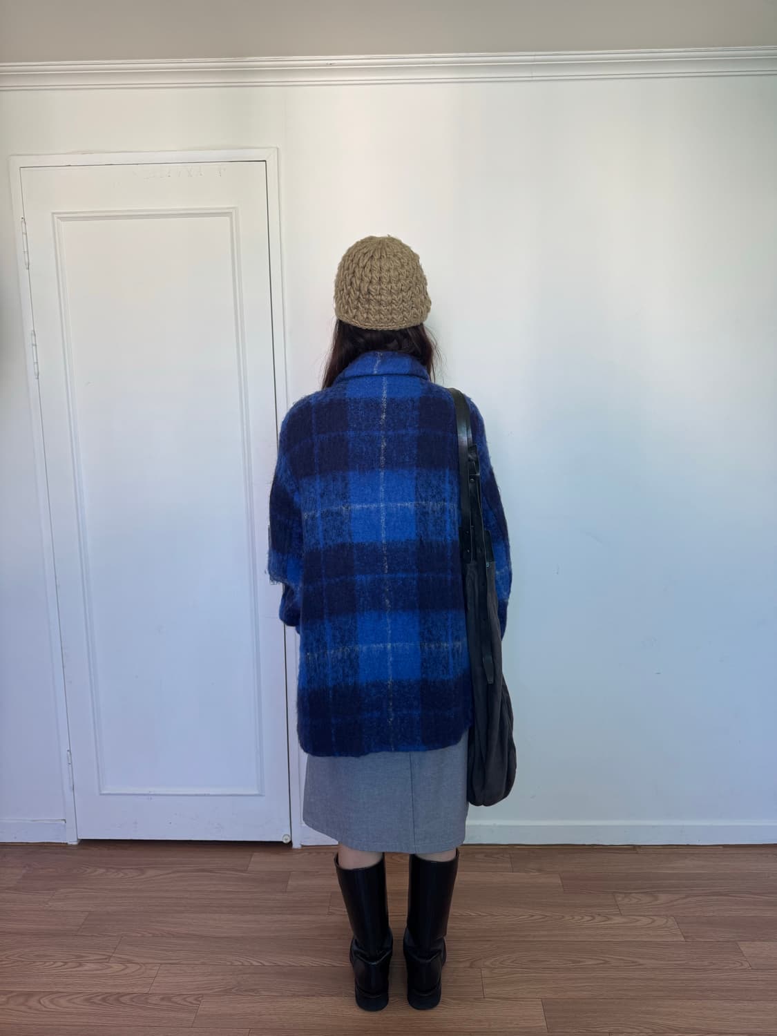 버튼 니트 비니 상품이미지10