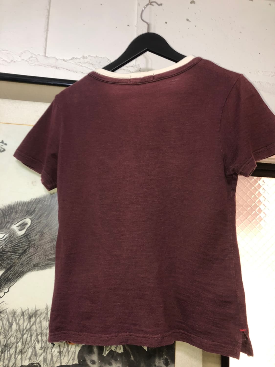 わぁいぷぅっとLettering Half Sleeve - S 상품이미지5