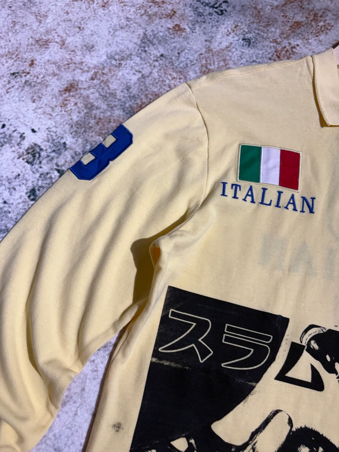 폴로 빅포니3 이탈리아 치프키프 커스텀 카라 슬리브 티셔츠 상품이미지5